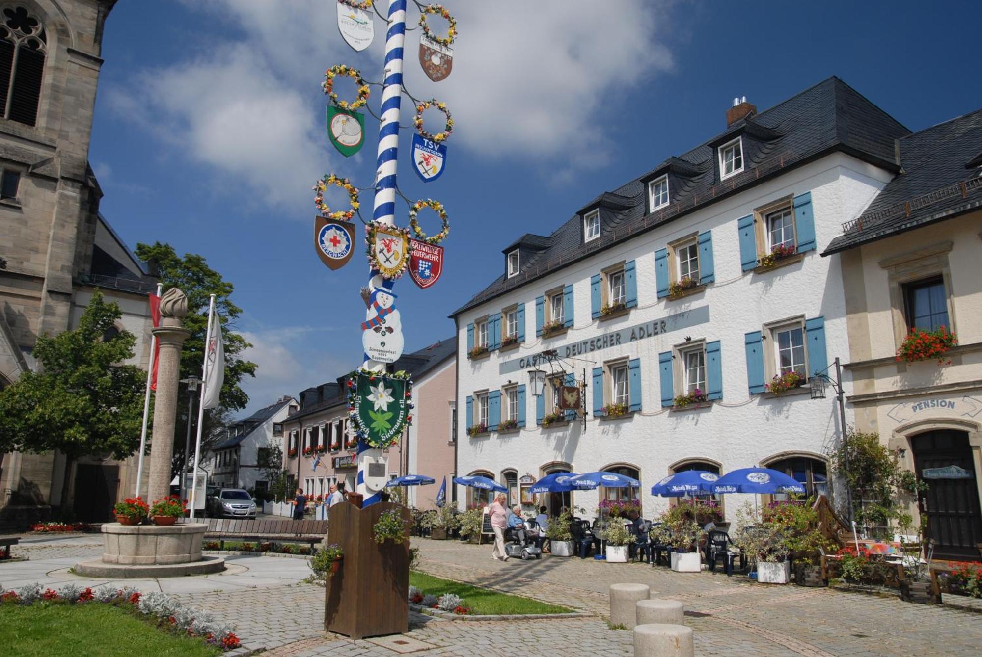 Gasthof Deutscher Adler Und Hotel Puchtler Bischofsgrün Exteriér fotografie