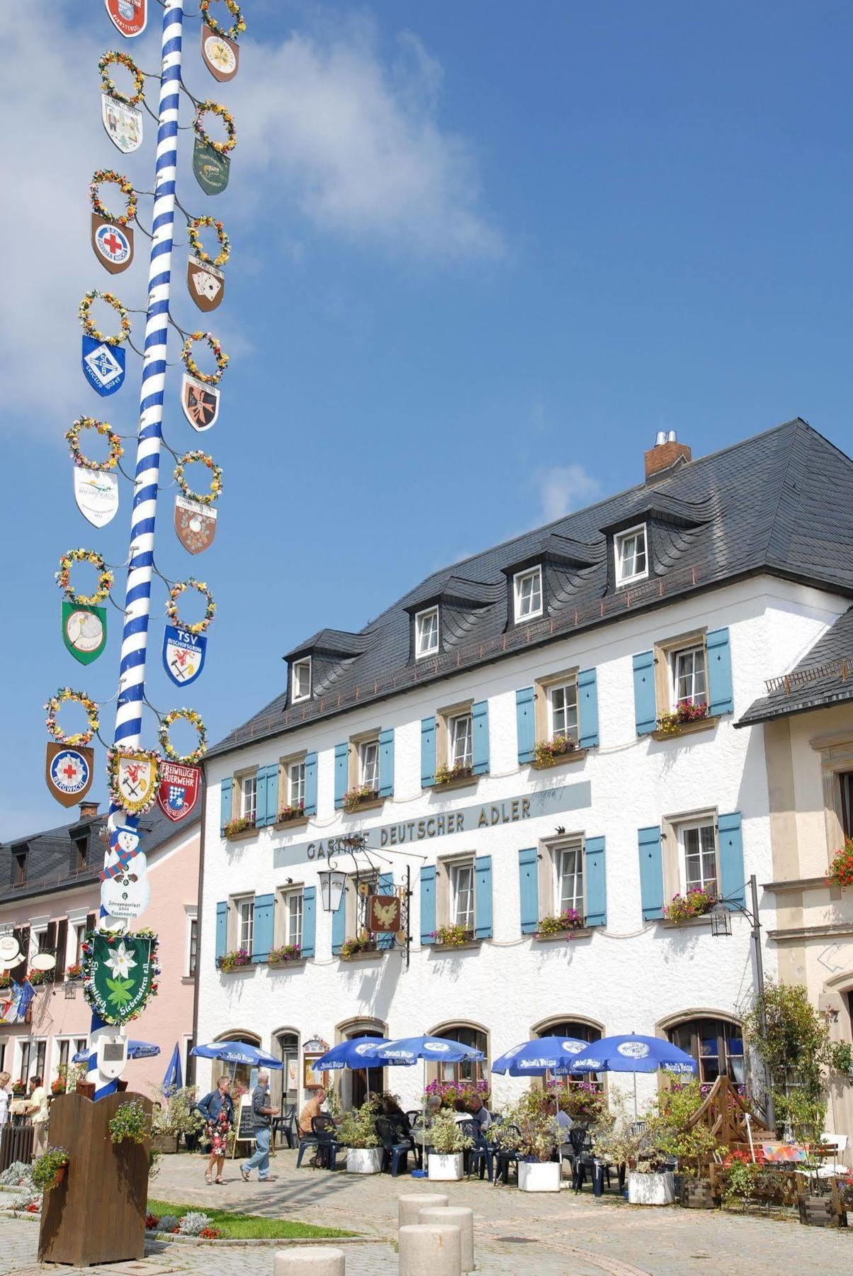 Gasthof Deutscher Adler Und Hotel Puchtler Bischofsgrün Exteriér fotografie